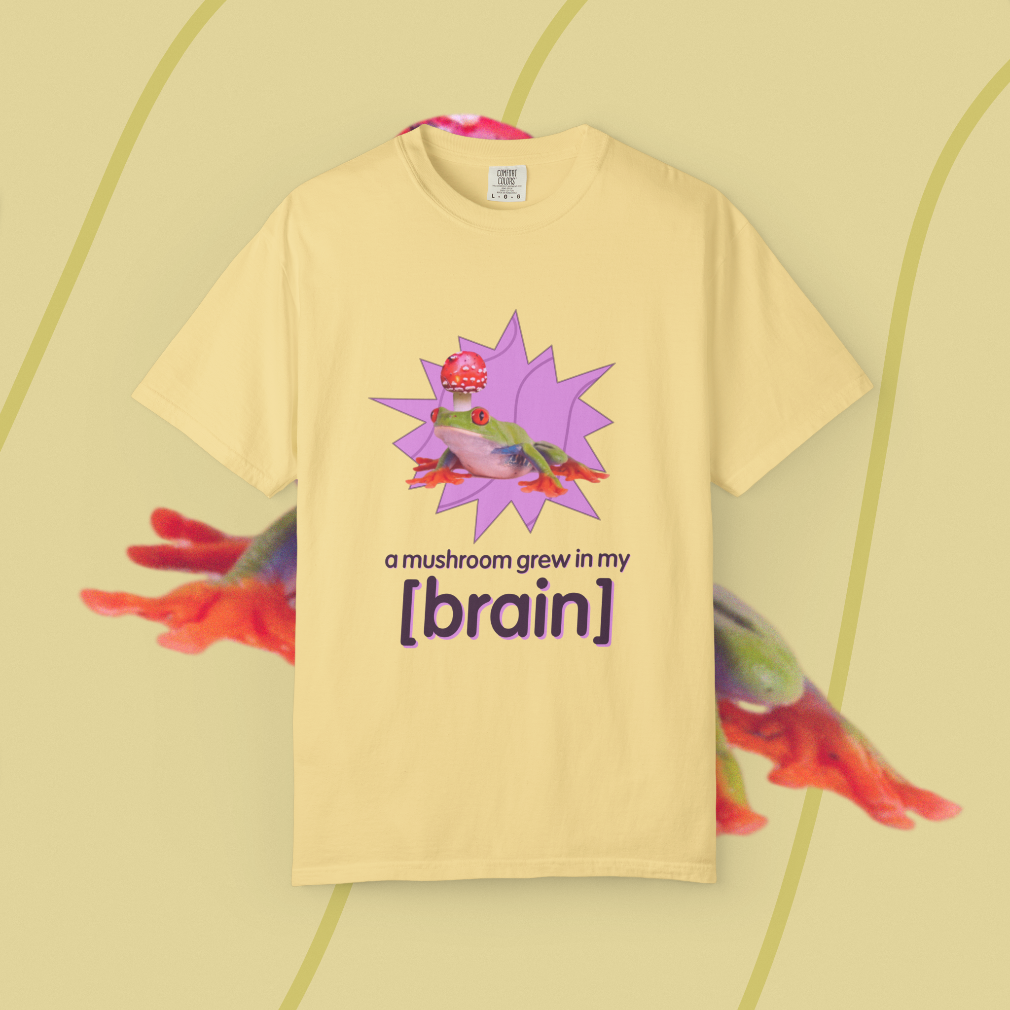 mushroom brain - tee