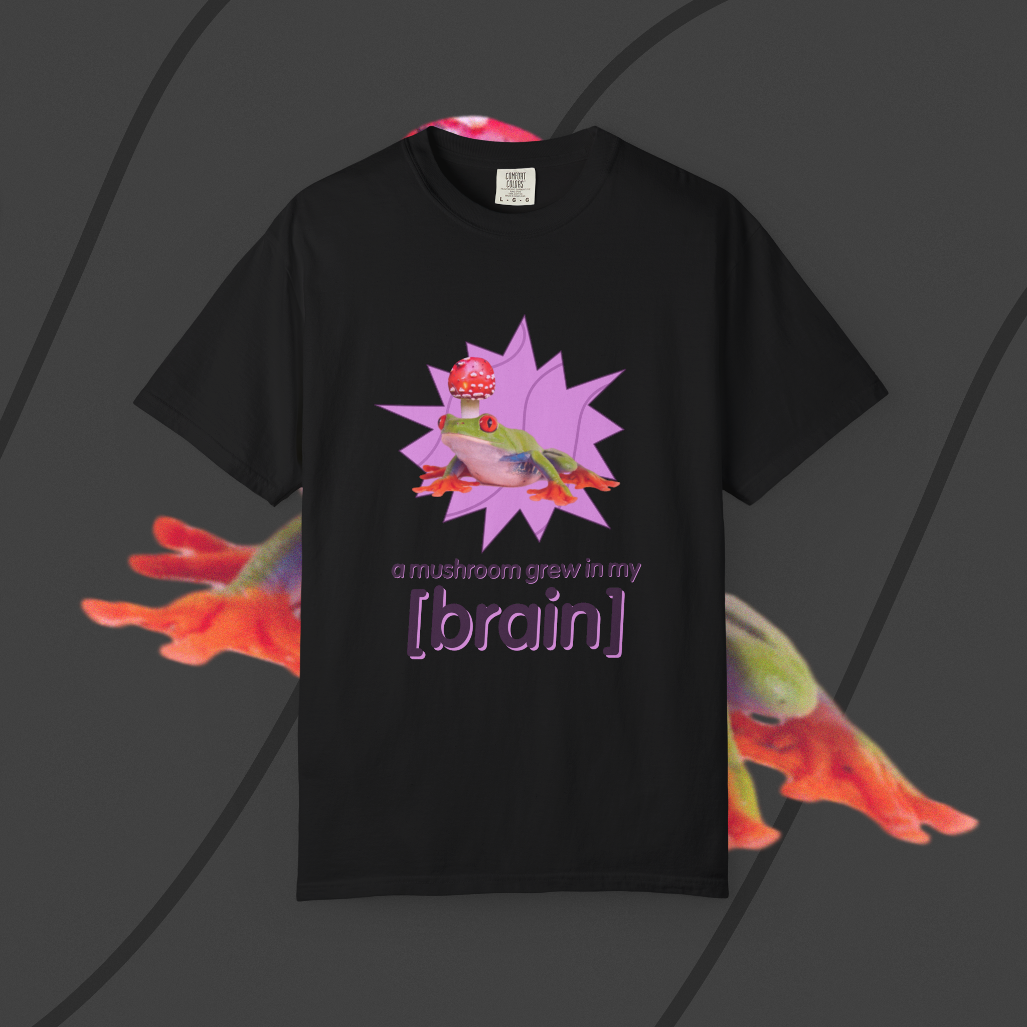 mushroom brain - tee