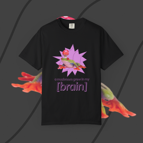 mushroom brain - tee