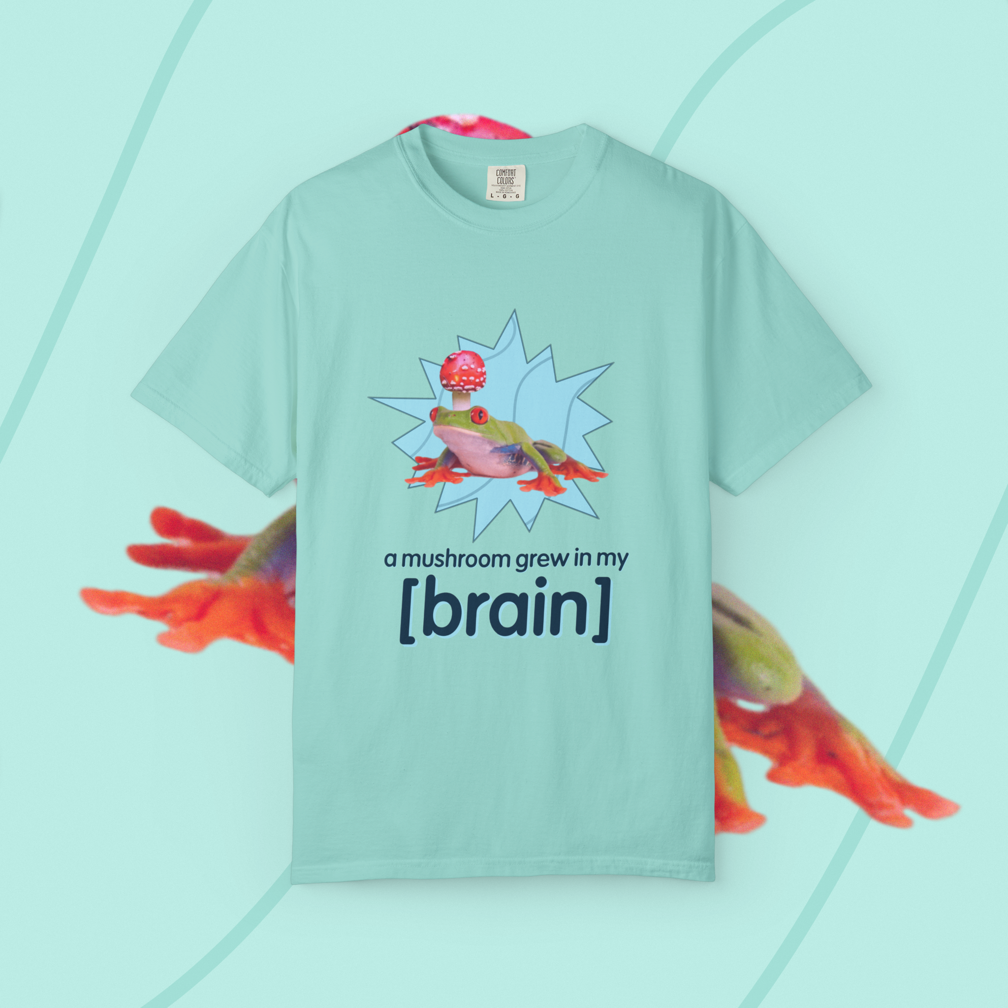 mushroom brain - tee