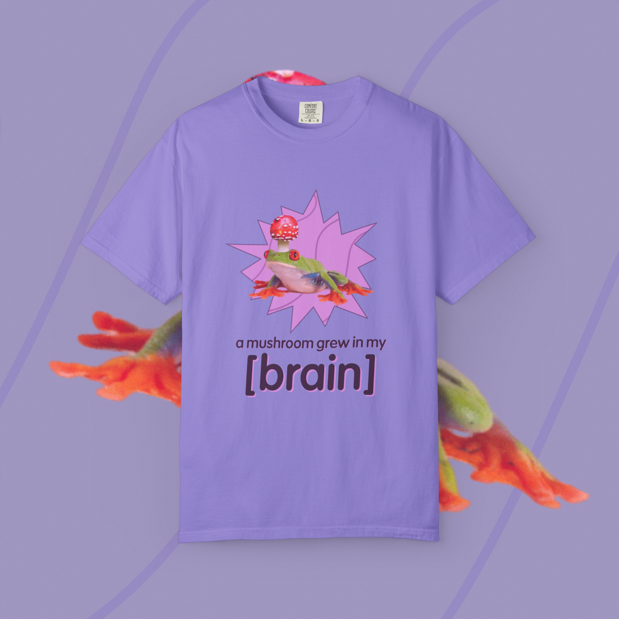 mushroom brain - tee